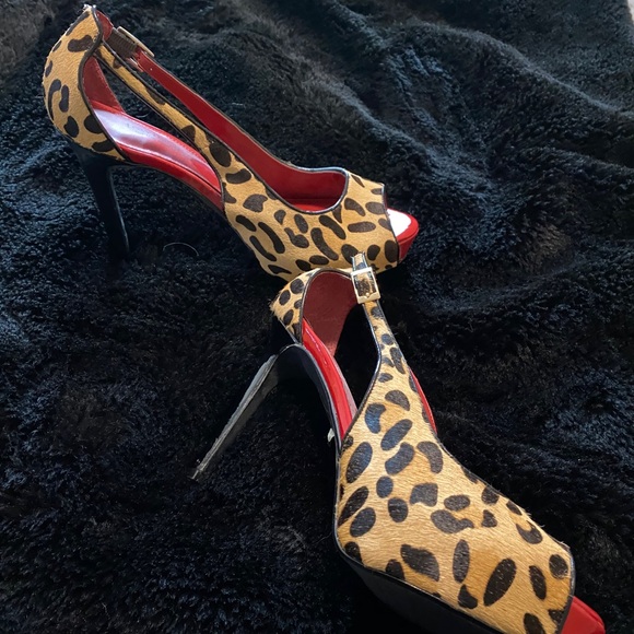 Shoes - Town shoes peep toe heels